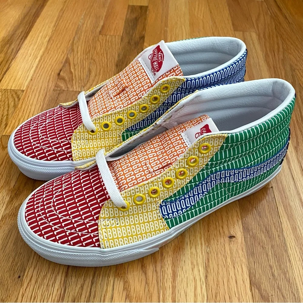 Vans Sk8-Mid Pride Women’s Sneakers - Picture 2 of 8